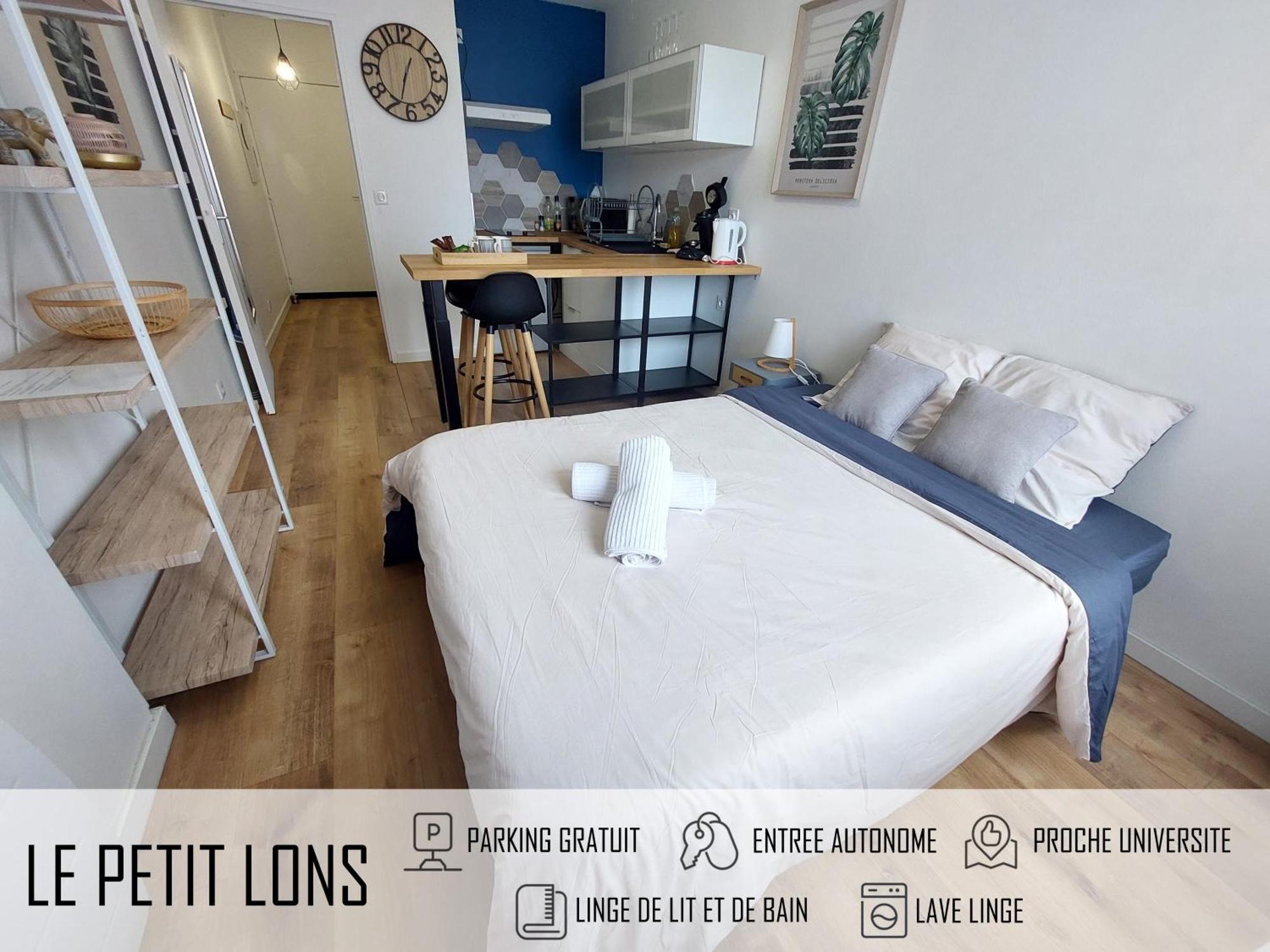 Le Petit Lons - Parking Gratuit - Proche Universite De Pau Ngoại thất bức ảnh
